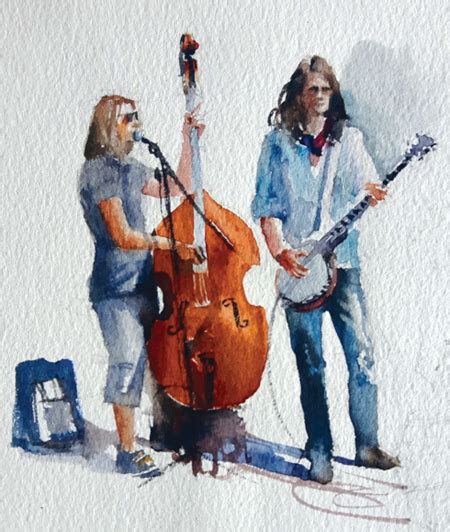 How To Paint Figures In Watercolour With Brian Smith Part Two