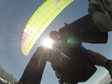 Discovery Paragliding Flight Lake Annecy