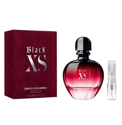 Paco Rabanne Black Xs Woman Eau De Parfum Duftprobe 2 Ml