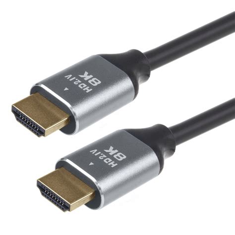 Przewód Kabel HDMI 2 1 UHD 1 5m 4K 8K High eARC Dolby HDR 10 48bit