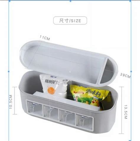 750 Gram Plastic Spice Box at ₹ 300/piece in New Delhi | ID: 2852429034191