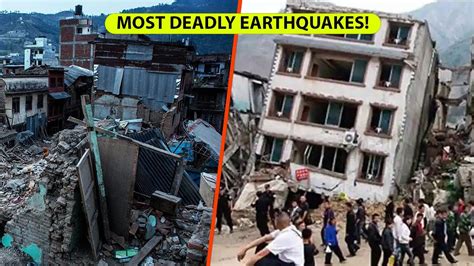 Top 10 Deadliest Earthquakes Youtube