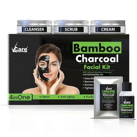 Vcare Bamboo Charcoal Facial Kit