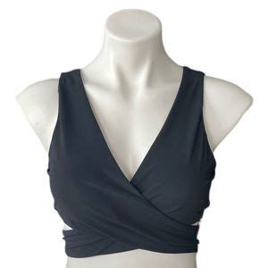 Athleta Swim Nwot Athleta Bikini Top Black M Poshmark