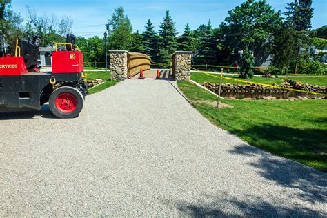 Driveway Design - Chip Seal Driveway