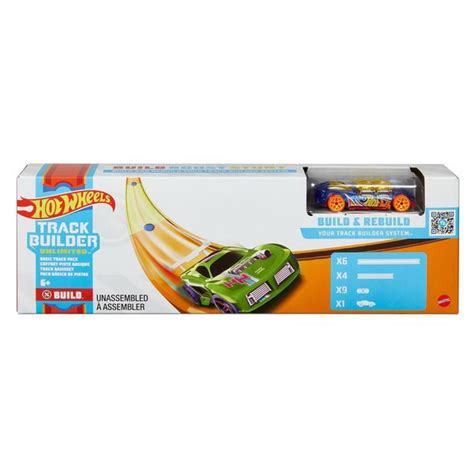 Игровой набор Mattel Hot Wheels Конструктор Трасс c машинкой купить с доставкой по выгодным