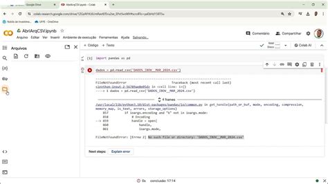 3 Como Abrir Dados Do Ibovespa No Colab Python Youtube