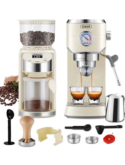 Gevi Bar Compact Professional Espresso Coffee Machine With Milk