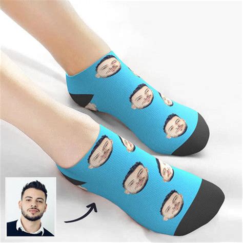 Custom Face Socks Photo Socks Personalize Sock Picture Etsy