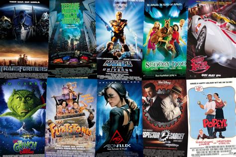 10 Most Interesting Live-Action Cartoon Films Ever Made 