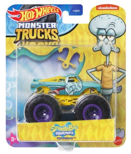 Hot Wheels SpongeBob SquarePants Squidward Monster Truck Toy Car 1 Ct King Soopers