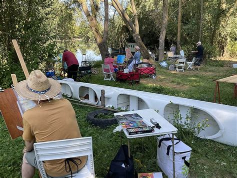 Super journée de peinture Le Bateau Atelier de Vernon