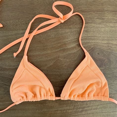 Frankie S Bikinis Swim Frankies Bikinis Tangerine String Bikini Poshmark