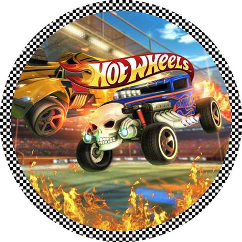 Painel Lona Hot Wheels Festa Aniversario Infantil Crianca Hd