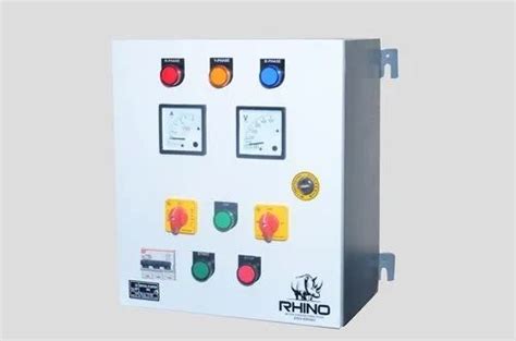 Three Phase V Hp Mccb Dol Motor Control Panel