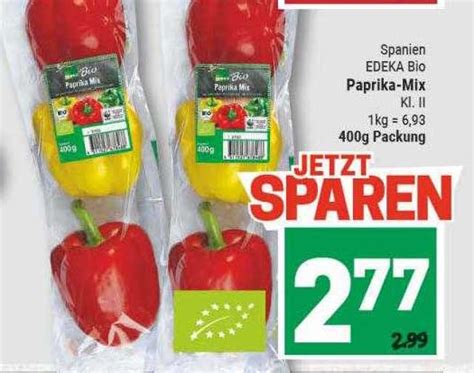 Paprika Mix Edeka Bio Angebot Bei Marktkauf