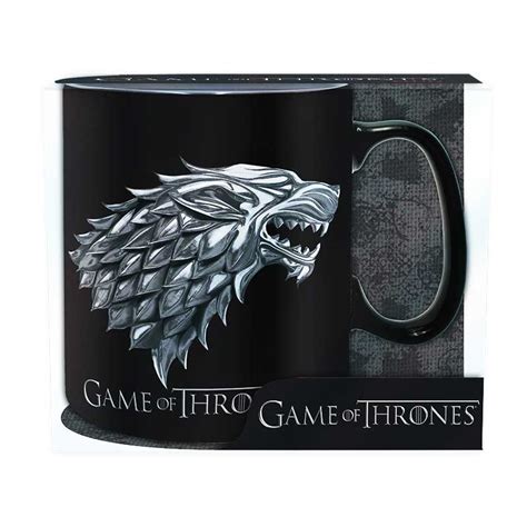 Taza Stark Juego de Tronos Negra King Size Sección Friky TENGO PARA