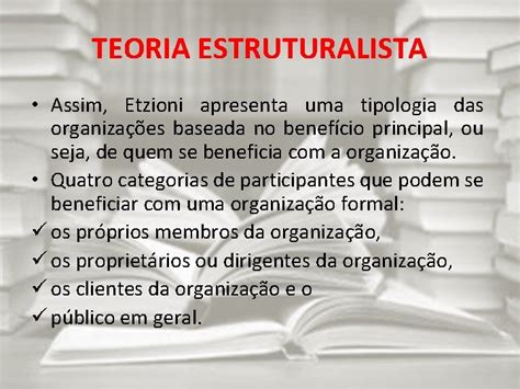 TEORIA ESTRUTURALISTA Prof Wagner Tadeu TCA Aula 07