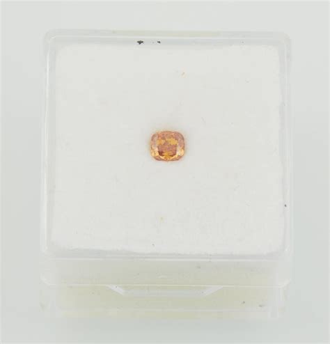 Natural Fancy Intense Yellow Orange Diamant 0 30 Ct Diamonds Only