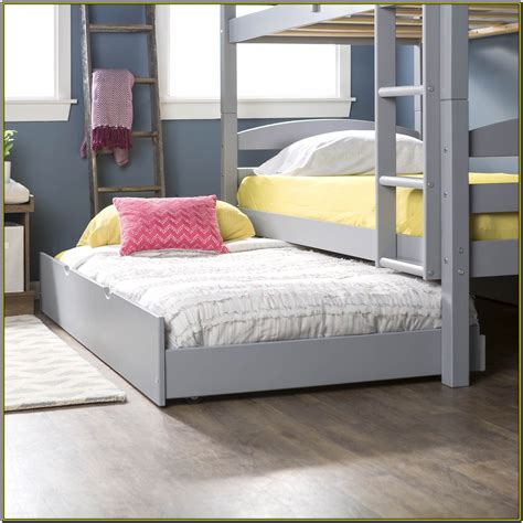 Solid Wood Twin Trundle Bed White Bedroom Home Decorating Ideas