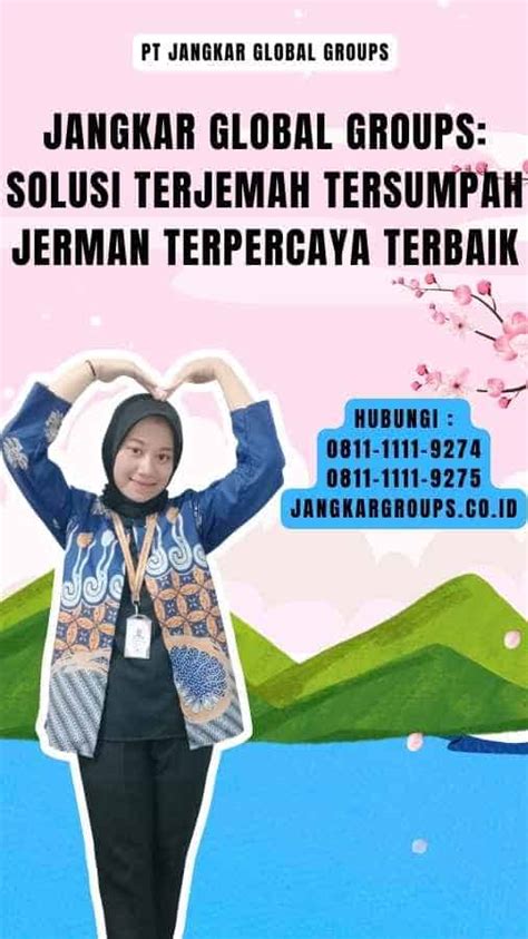 Terjemah Tersumpah Jerman Terpercaya Terbaik Jangkar Global Groups