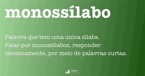Quais São As Palavras Monossílaba - 8