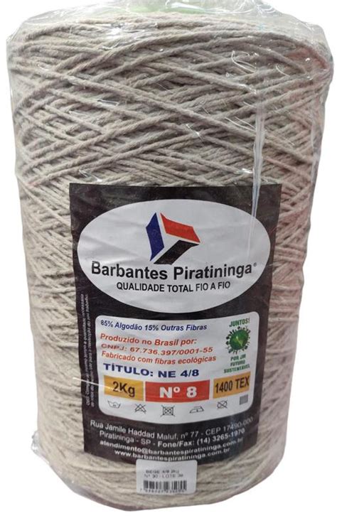 Barbantes Piratininga Colonial Kg V Rias Cores Fio Ou