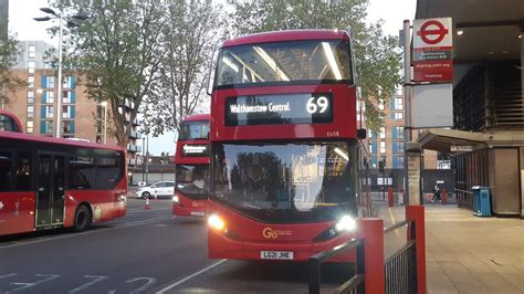 Shabby Frv Tfl Bus Route Canning Town Walthamstow Central