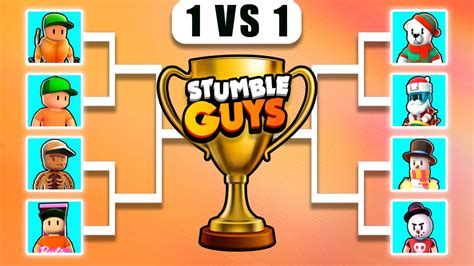 Mrstumble Vs Winter Skins Tournament In Stumble Guys Youtube