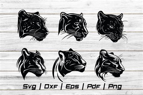 Panther Head Svg Cut File Graphic By Jennadesignsstore · Creative Fabrica