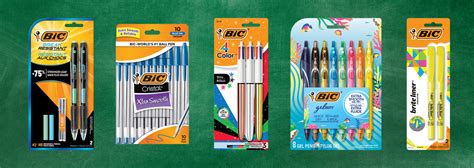 Top 5 BIC Products for Back to School