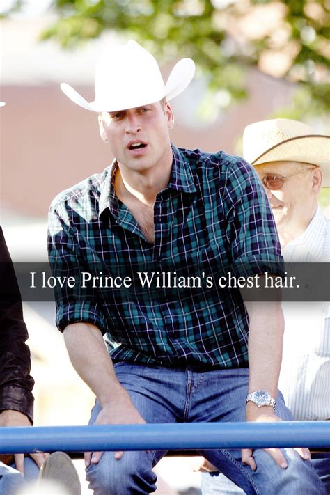 “I love Prince William’s chest hair 😘” - Submitted... | Royal-Confessions