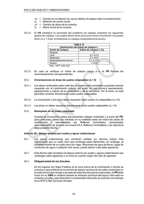 Norma E Suelos Y Cimentaciones Pdf