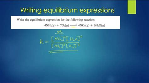 Chemical Equilibrium Youtube