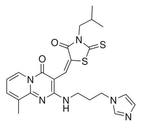 2 3 1H IMIDAZOL 1 YL PROPYL AMINO 3 E 3 ISOBUTYL 4 OXO 2 THIOXO