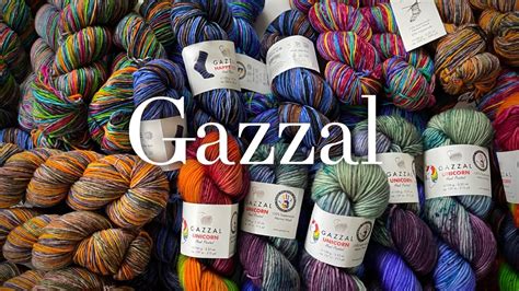 Вот это да! Звёздная зимняя пряжа от GAZZAL: уже вяжу! 🎆🎆🎆 - YouTube