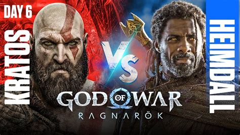 DAY 6 KRATOS VS HEIMDALL GOD OF WAR RAGNAROK PS5 LIVE YouTube