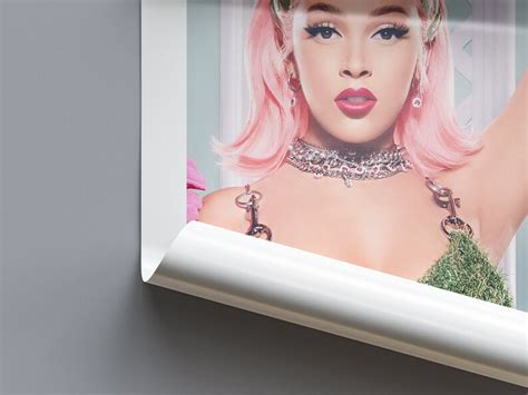 Doja Cat Poster Doja Cat Wall Art Rapper Poster Doja Cat Etsy Finland