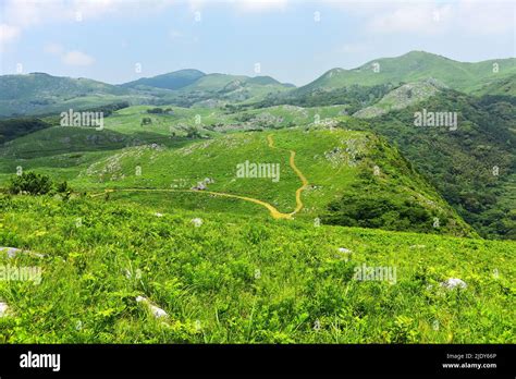 Karst Terrain karst mountain range Stock Photo - Alamy