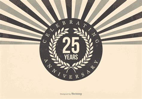 25th Anniversary Vector Art Icons And Graphics For Free Download