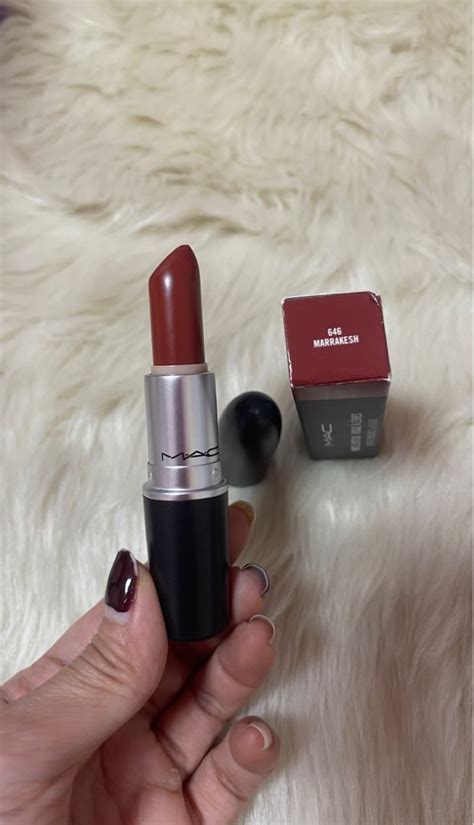 MAC Marrakesh lipstick, Beauty & Personal Care, Face, Makeup on Carousell