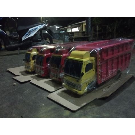 Jual Truk Oleng Miniatur Truk Oleng Mainan Anak Truk Oleng Shopee