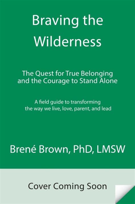 Braving The Wilderness Van Brené Brown