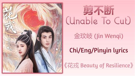 剪不断 Unable To Cut 金玟岐 Jin Wenqi《花戎 Beauty Of Resilience》chieng