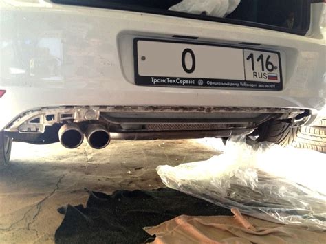 Задний диффузор JOM — Volkswagen Golf Mk6, 1,4 л, 2010 года | стайлинг ...