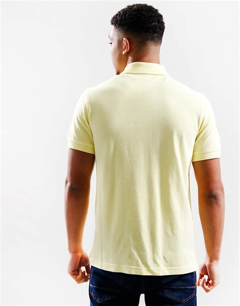 Belstaff Polo Shirt Lemon Yellow Terraces Menswear