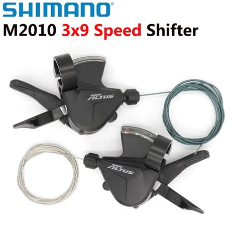 Shimano Altus M2010 Shifters Sl M2100 3x9s 27 Speed Bike Rapidfire Plus Shift Lever Mtb Bicycle 