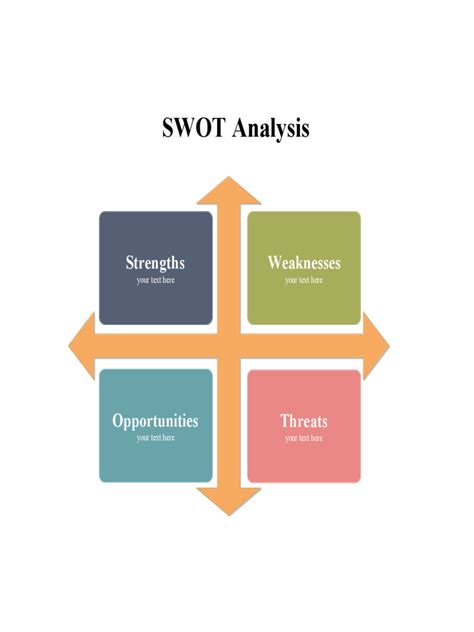 Swot Analysis Template 8 Free Templates In Pdf Word Excel Download