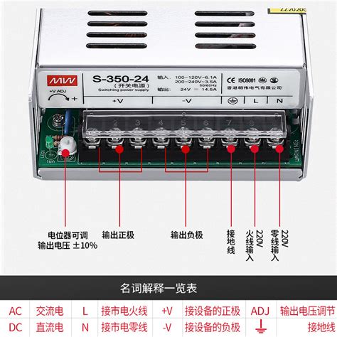 【明伟220转24v开关电源：明伟开关电源220v转12v24v变压器】图文介绍、现价与购买 轻舟网