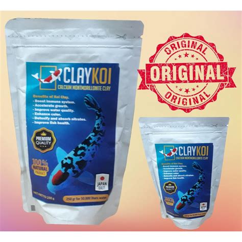 Claykoi Calcium Montmorillonite Clay Purification Koi Water Gram Koi